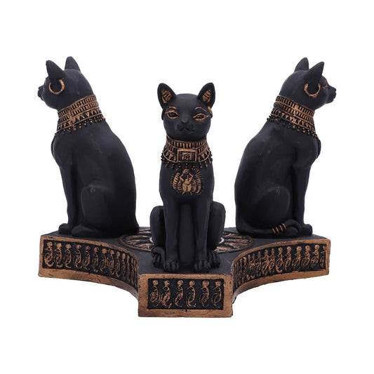 Bastet's Honour Egyption Cat Crystal Ball Holder 12.7cm