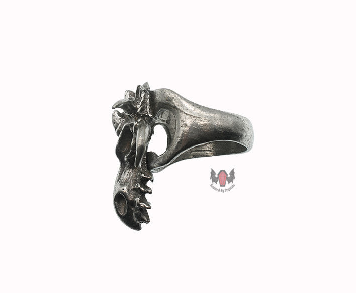 Dragonskull Ring R84 Size Y Alchemy Gothic