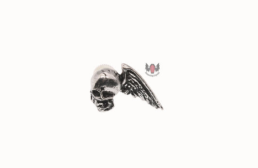Death On A Wing Single Earring E249 Alchemy Gothic