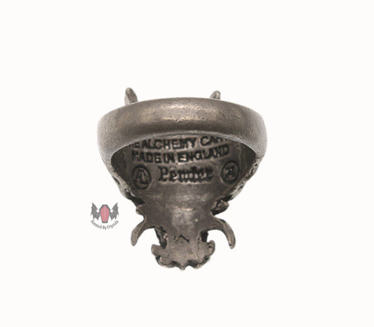 Doomsday Dragon Ring R29 Size W Alchemy Gothic (Refurbished)