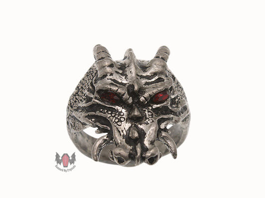 Doomsday Dragon Ring R29 Size W Alchemy Gothic (Refurbished)