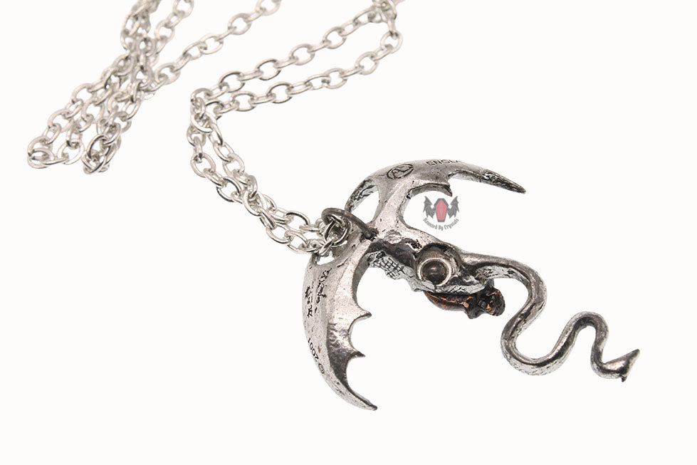 Dragon of the Dark Past Necklace P326 Alchemy Gothic