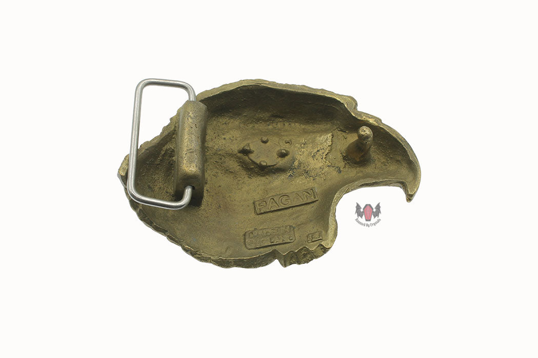 Eagle Belt Buckle PAGAN Pewter Bronze Brown