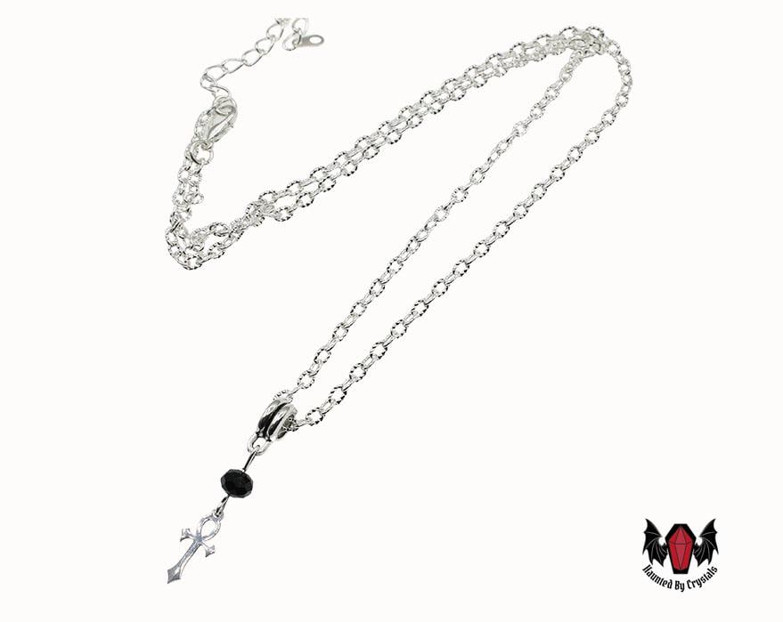 Gothic Mini Ankh Necklace