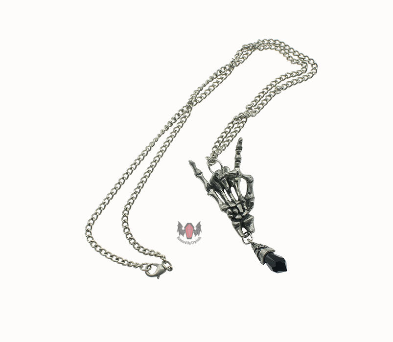 Maloik Sign Of The Horns Femmina Necklace P796 Alchemy Gothic