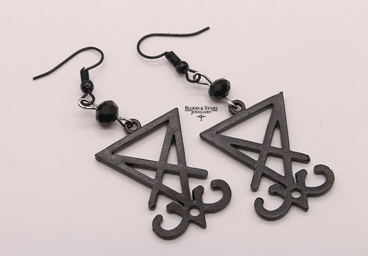 Lucifer Sigil Earrings