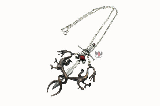 Draconis Maleficarum Necklace P213 Alchemy Gothic 1997