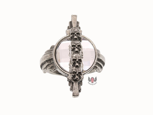 Mort Etoile Ring R169 Size Q Alchemy Gothic