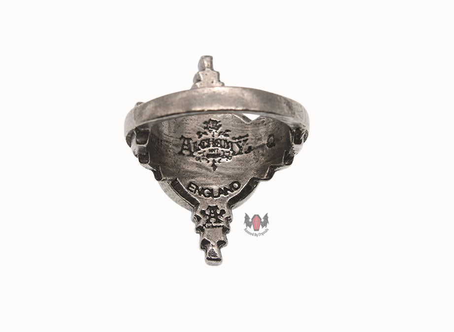 Mort Etoile Ring R169 Size Q Alchemy Gothic