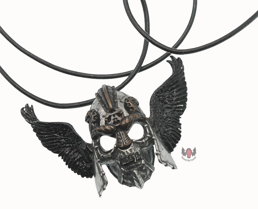 Ossa Ravenhead Necklace N192 Alchemy Gothic