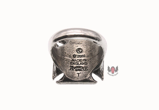 Pentacle Forme Ring R78 Size L Q T N W Y Alchemy Gothic