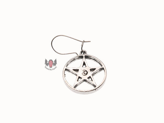 Pentastrasse Single Earring E165 Alchemy Gothic