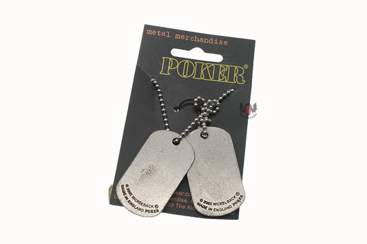 Nickelback Cow Skull Dog Tag Necklace DT14 Alchemy Gothic/Alchemy POKER