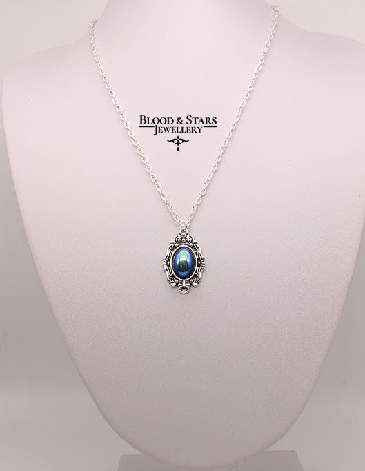 Rainbow Cameo Necklace