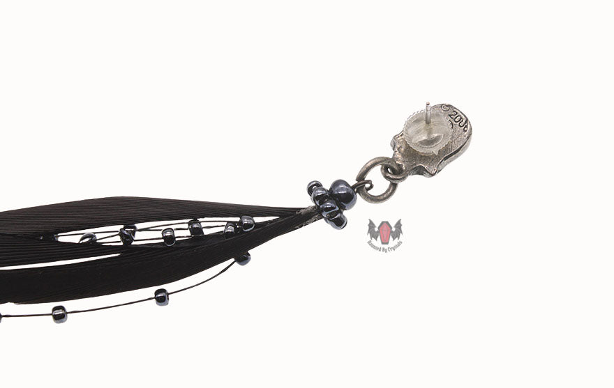 Ravenskull Single Earring E235 Alchemy Gothic