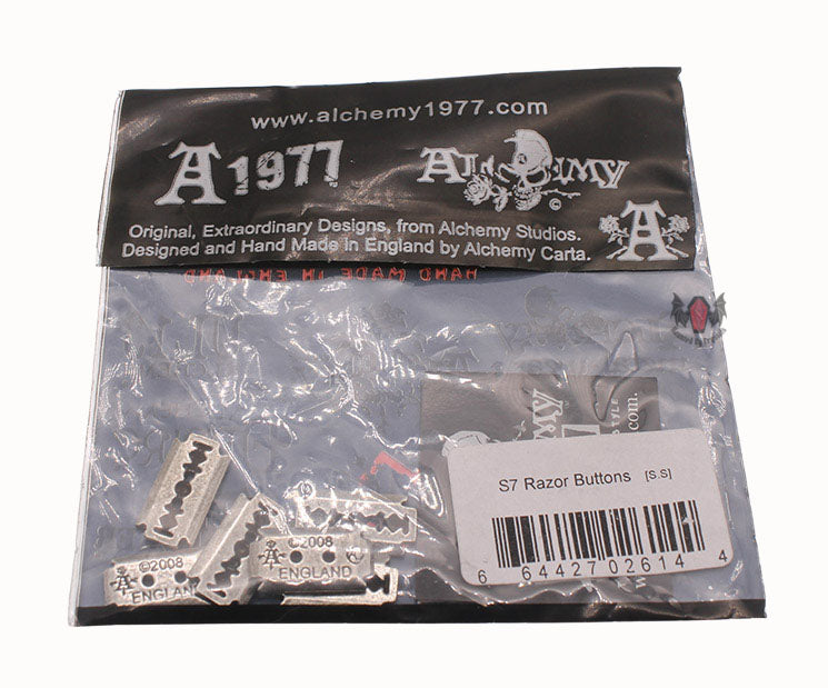 Razor Shirt Buttons S7 Alchemy Gothic