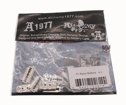 Razor Shirt Buttons S7 Alchemy Gothic