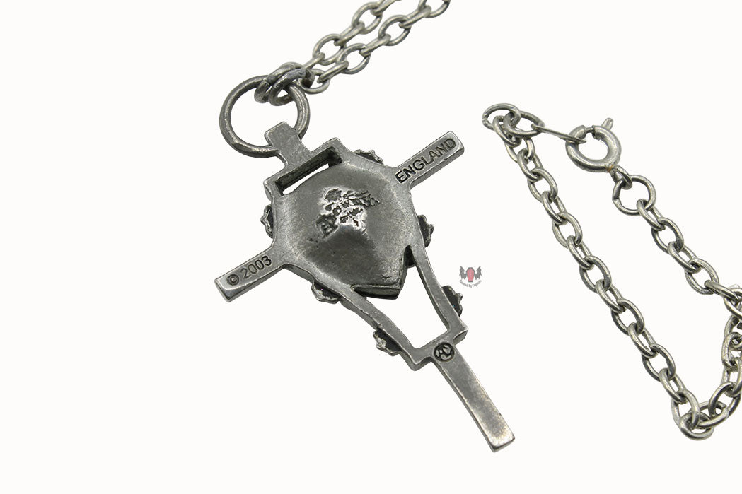 Sanctity Cross Necklace Alchemy Gothic P371