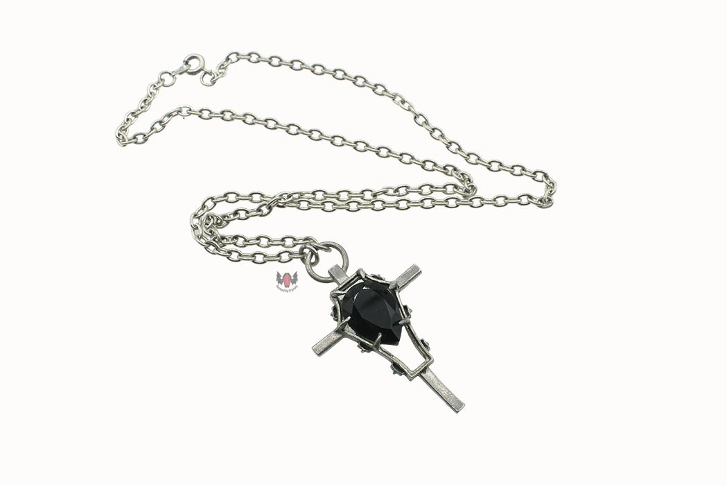 Sanctity Cross Necklace Alchemy Gothic P371