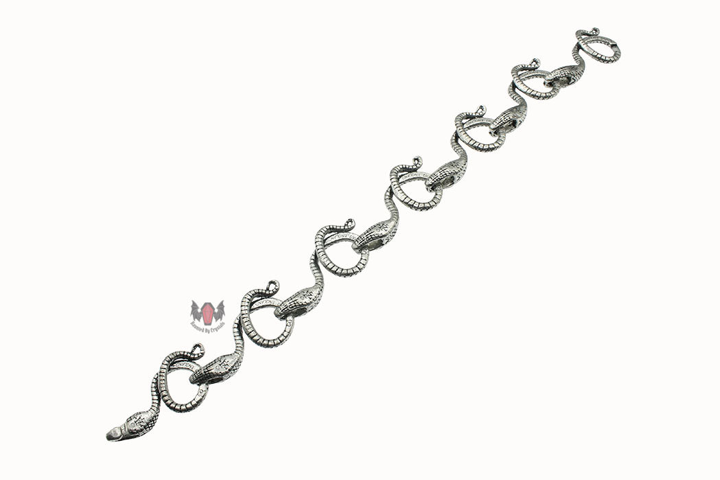 Serpentine Bracelet A42 - Used Size Large Alchemy Gothic