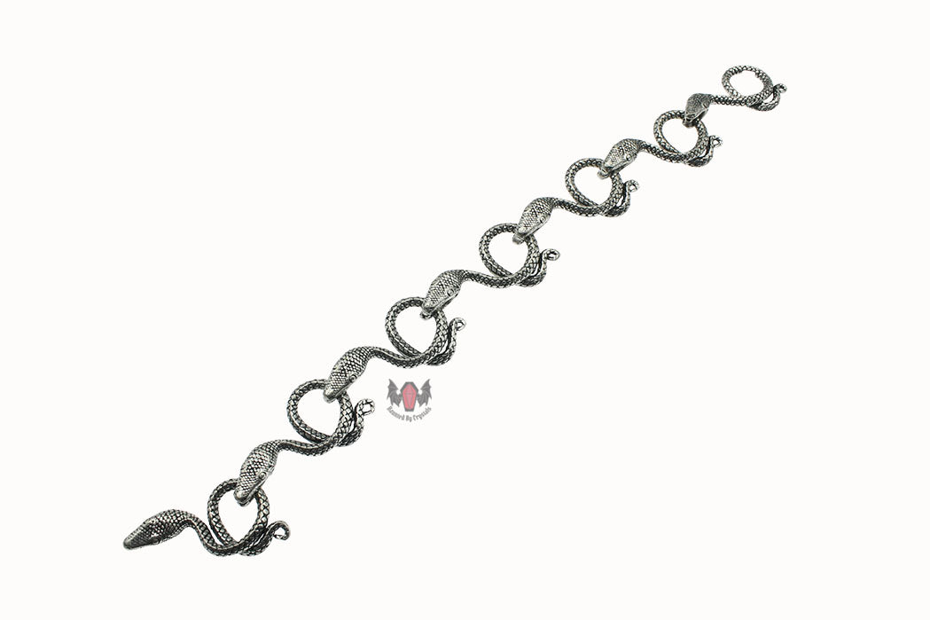 Serpentine Bracelet A42 - Used Size Large Alchemy Gothic