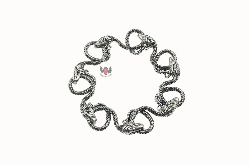 Serpentine Bracelet A42 - Used Size Large Alchemy Gothic