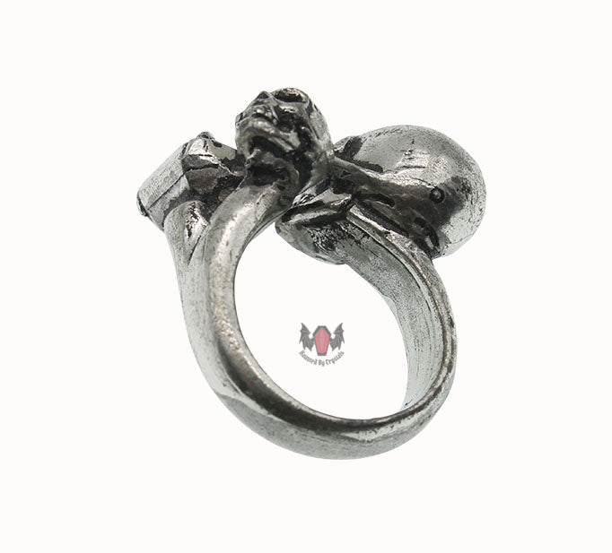 In the Shadow of Death Spati Ring R165 (Size W-Y/Large-XL) Alchemy Gothic