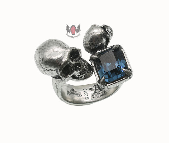 In the Shadow of Death Spati Ring R165 (Size W-Y/Large-XL) Alchemy Gothic