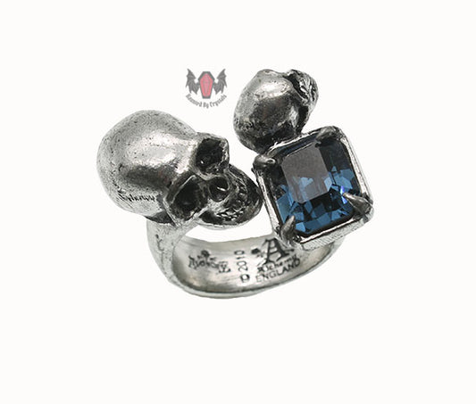 In the Shadow of Death Spati Ring R165 (Size W-Y/Large-XL) Alchemy Gothic