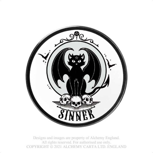 Sinner Ceramic Coaster