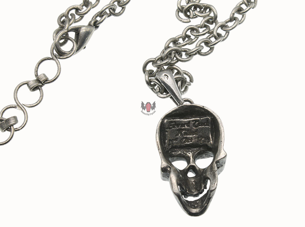 Skull Of Teach Necklace P480 2007 Alchemy Gothic (Curb Chain)