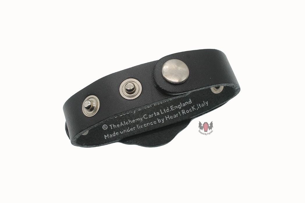 Soulfly Wings Leather Strap Bracelet HRWL404 Alchemy Gothic