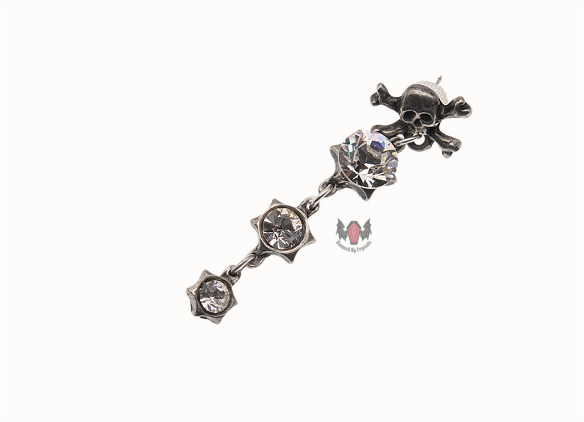Sparkling Death Single Earring E237 Alchemy Gothic