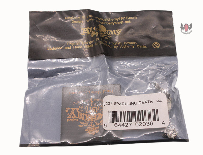 Sparkling Death Single Earring E237 Alchemy Gothic