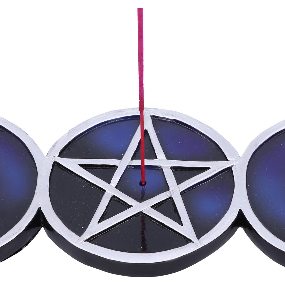 Triple Moon Incense Burner (Lunar)