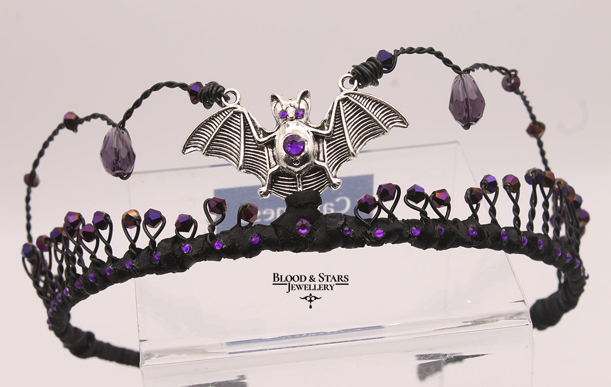 Vampire Princess Bat Tiara