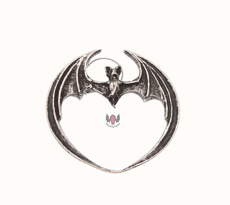 Vespertilio Hoop Single Earring E243 Alchemy Gothic