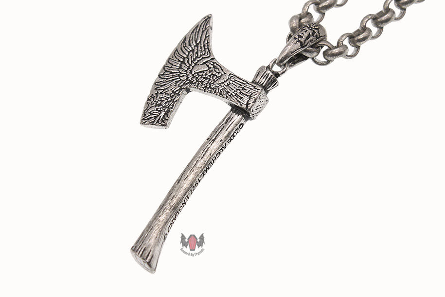 Wallachain War Axe Necklace P486 2006 Alchemy Gothic