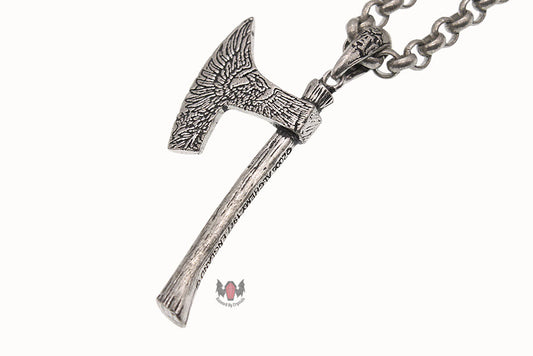 Wallachain War Axe Necklace P486 2006 Alchemy Gothic