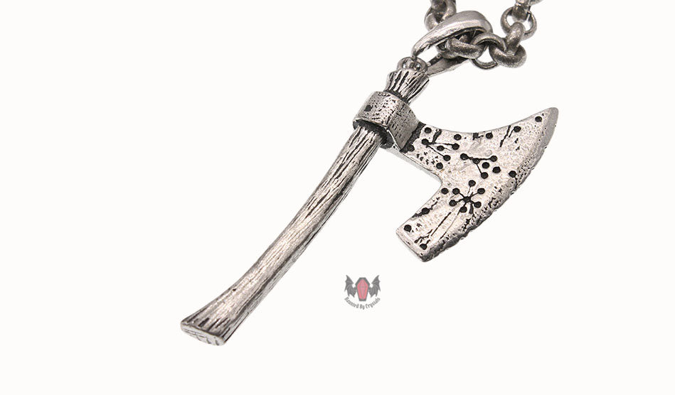 Wallachain War Axe Necklace P486 2006 Alchemy Gothic