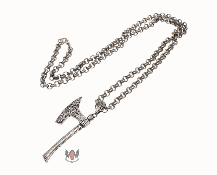 Wallachain War Axe Necklace P486 2006 Alchemy Gothic