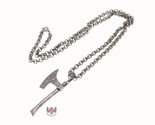 Wallachain War Axe Necklace P486 2006 Alchemy Gothic