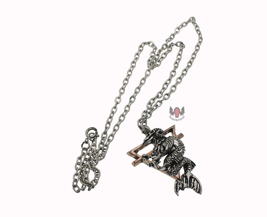 Capricorn Necklace AZP10 Alchemy Gothic