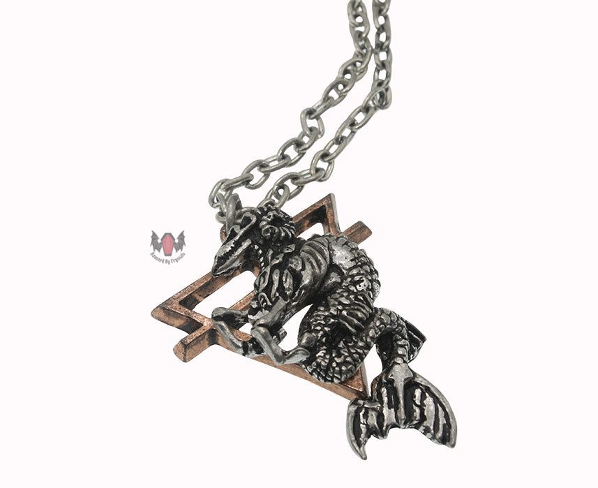 Capricorn Necklace AZP10 Alchemy Gothic